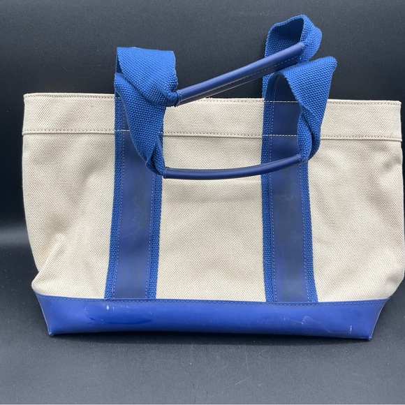 TORY BURCH CANVAS TOTE /BAG/PURSE HANDBAG - Picture 3 of 6